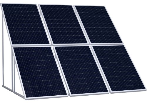 Industrial Solar Pannel Steel Structure & Mounting Rail Installation